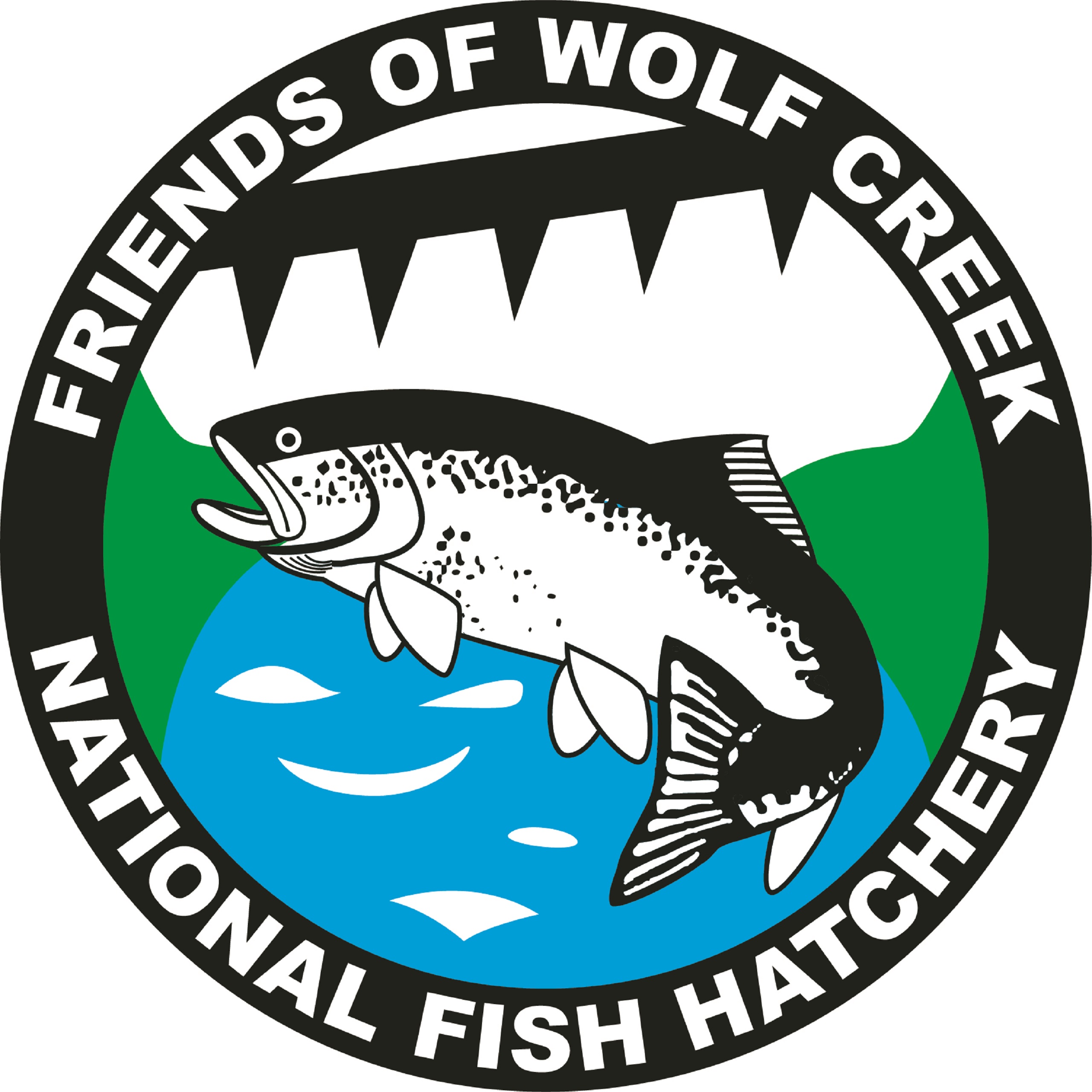 Friends of Wolf Creek National Fish Hatchery Logo FWS.gov